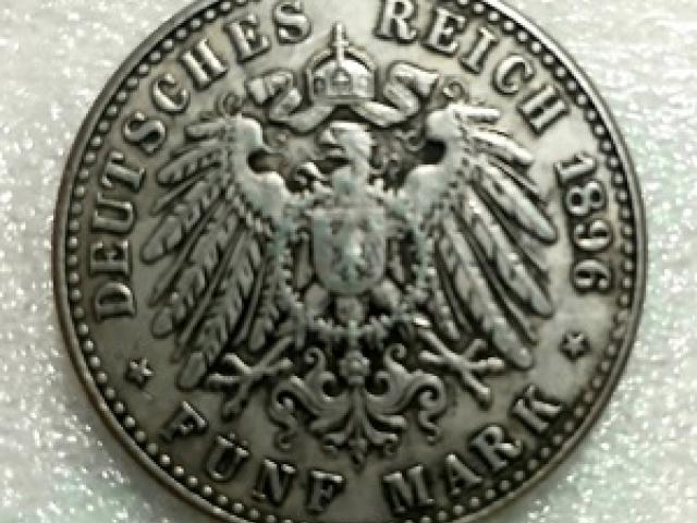 5 Mark 1896 Friedrich Herzog - 1